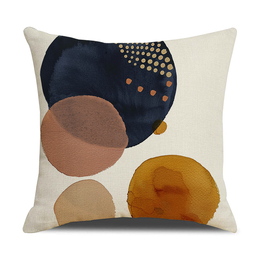Boho Pillow Covers 18x18 inch Set of 4 Abstract Mid Century Cushion Covers for Couch Sofa