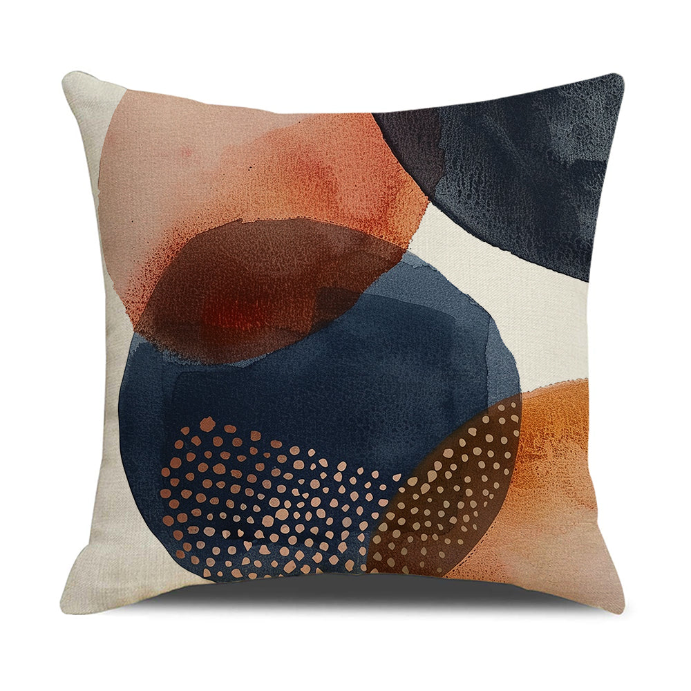 Boho Pillow Covers 18x18 inch Set of 4 Abstract Mid Century Cushion Covers for Couch Sofa