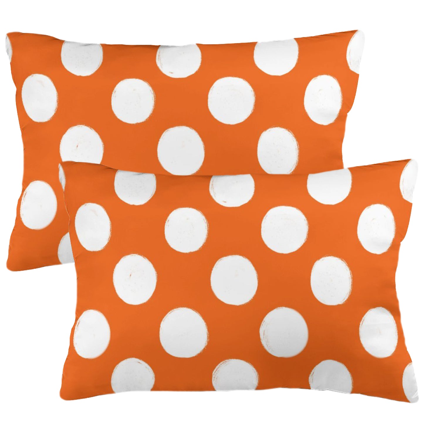 Polka Dot Throw Pillow Covers 18x18 inch Set of 2 Modern Velvet Decorative Cushion Covers