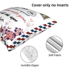 Decorative throw pillow covers 18x18 for sofa couch and living room decor