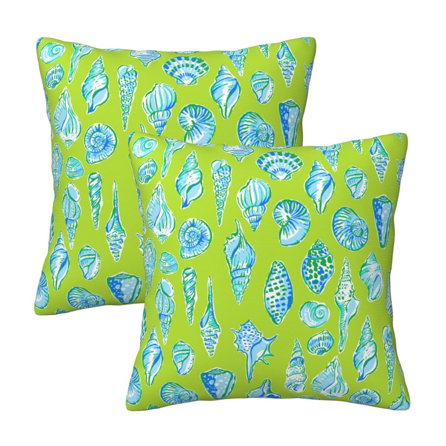 Preppy Velvet Throw Pillow Covers 18x18 inch Set of 2 Trendy Aesthetic Decorative Cushion Covers