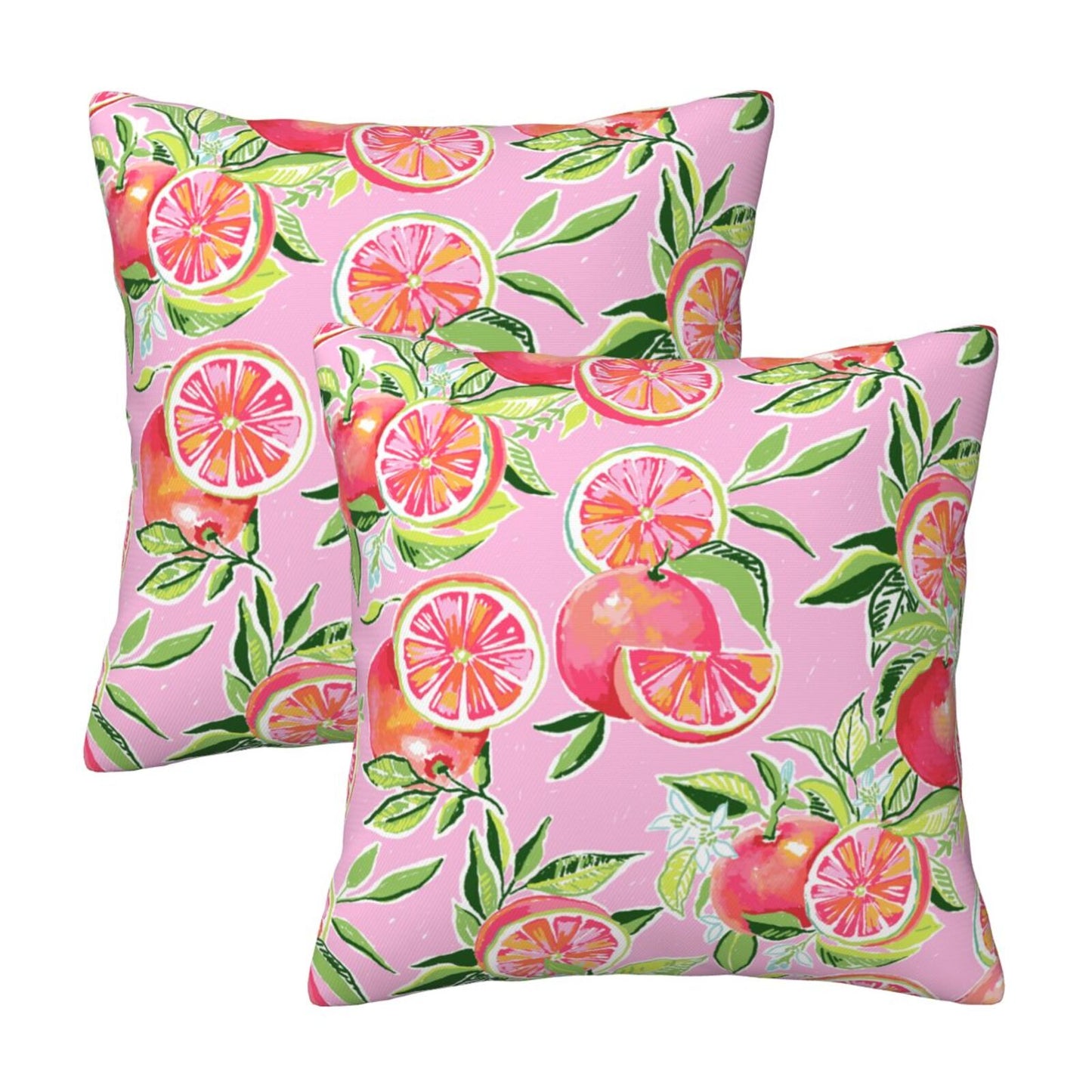 Preppy Velvet Throw Pillow Covers 18x18 inch Set of 2 Trendy Aesthetic Decorative Cushion Covers