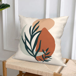 Floral throw pillow covers 18x18 Set of 4 for sofa couch and living room decor
