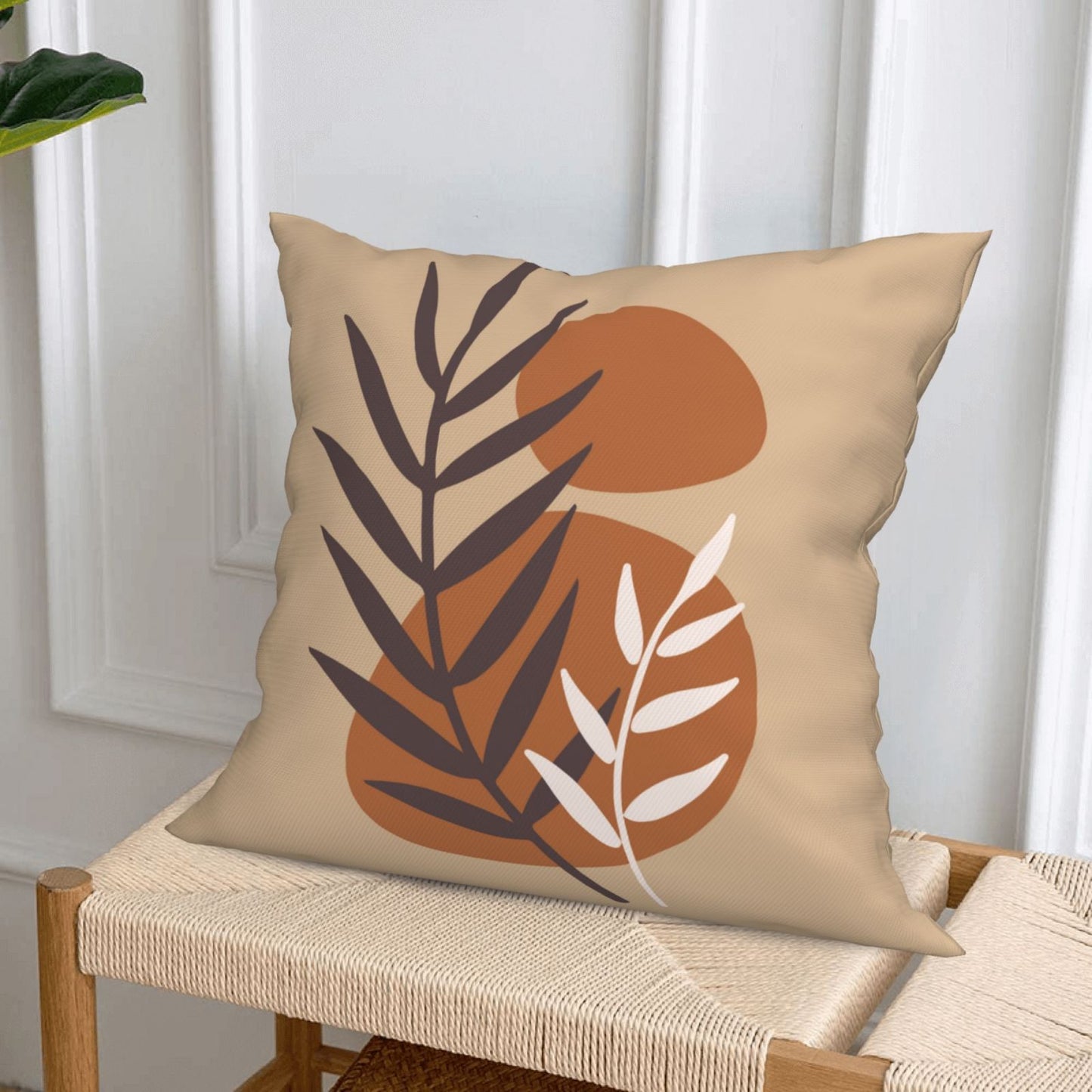 Bohemian Abstract Throw Pillow Covers 18x18 inch Set of 4 Inspirational Decorative Cushion Covers
