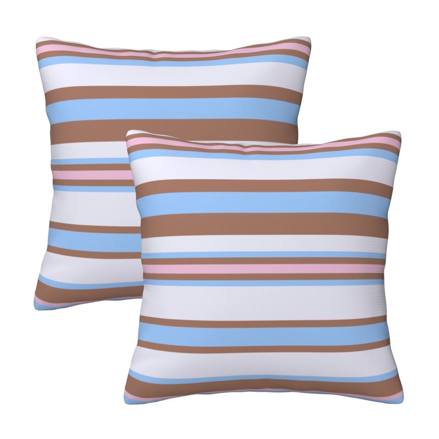 Striped Velvet Pillow Covers Set of 2 Modern Geometric Decorative Cushion Covers