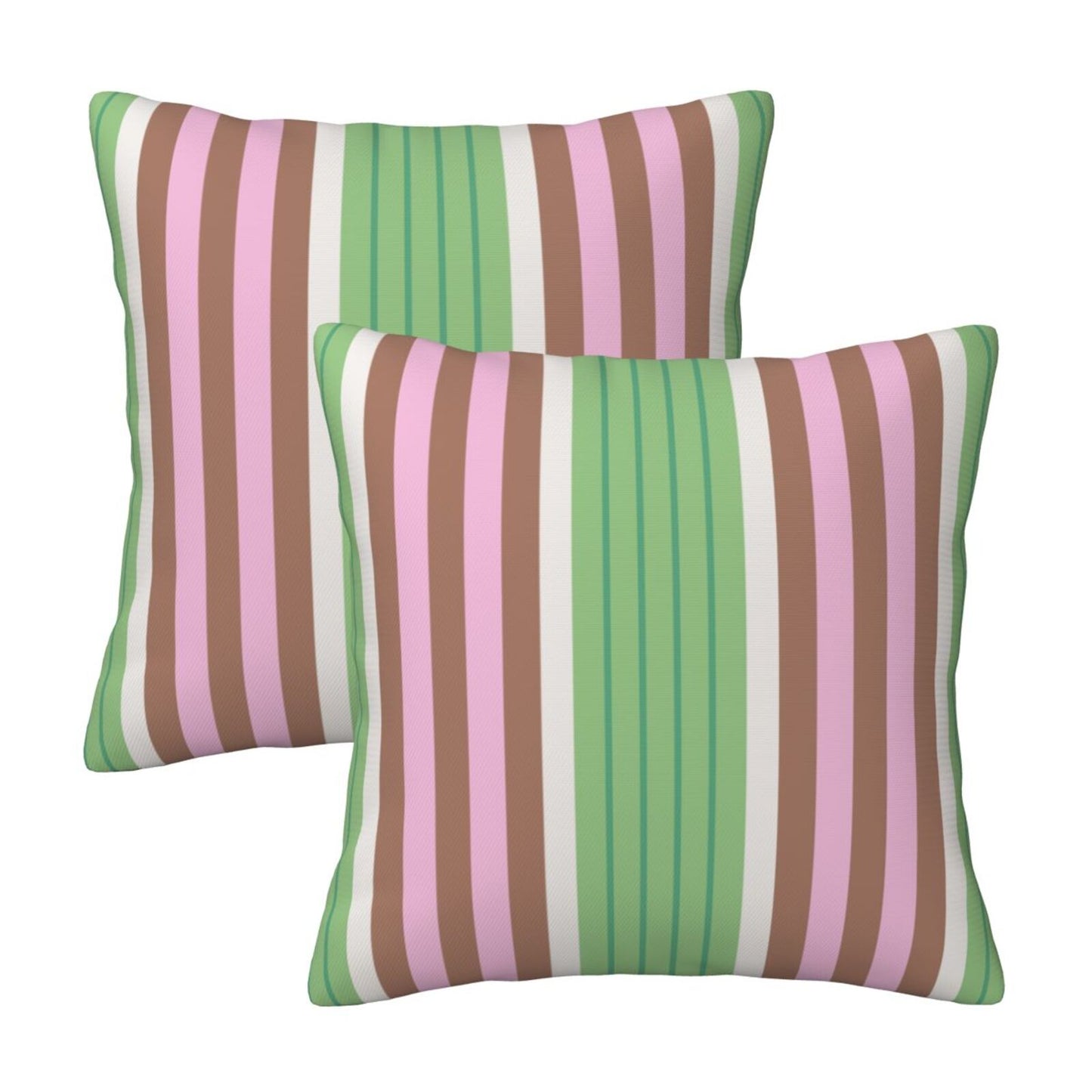 Striped Velvet Pillow Covers Set of 2 Modern Geometric Decorative Cushion Covers