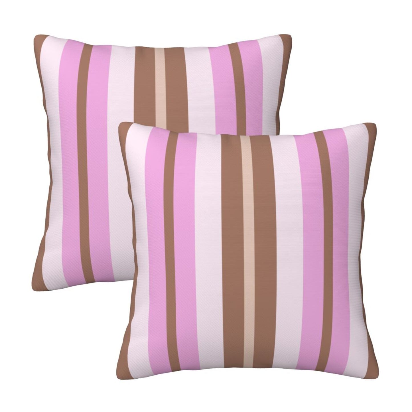 Striped Velvet Pillow Covers Set of 2 Modern Geometric Decorative Cushion Covers