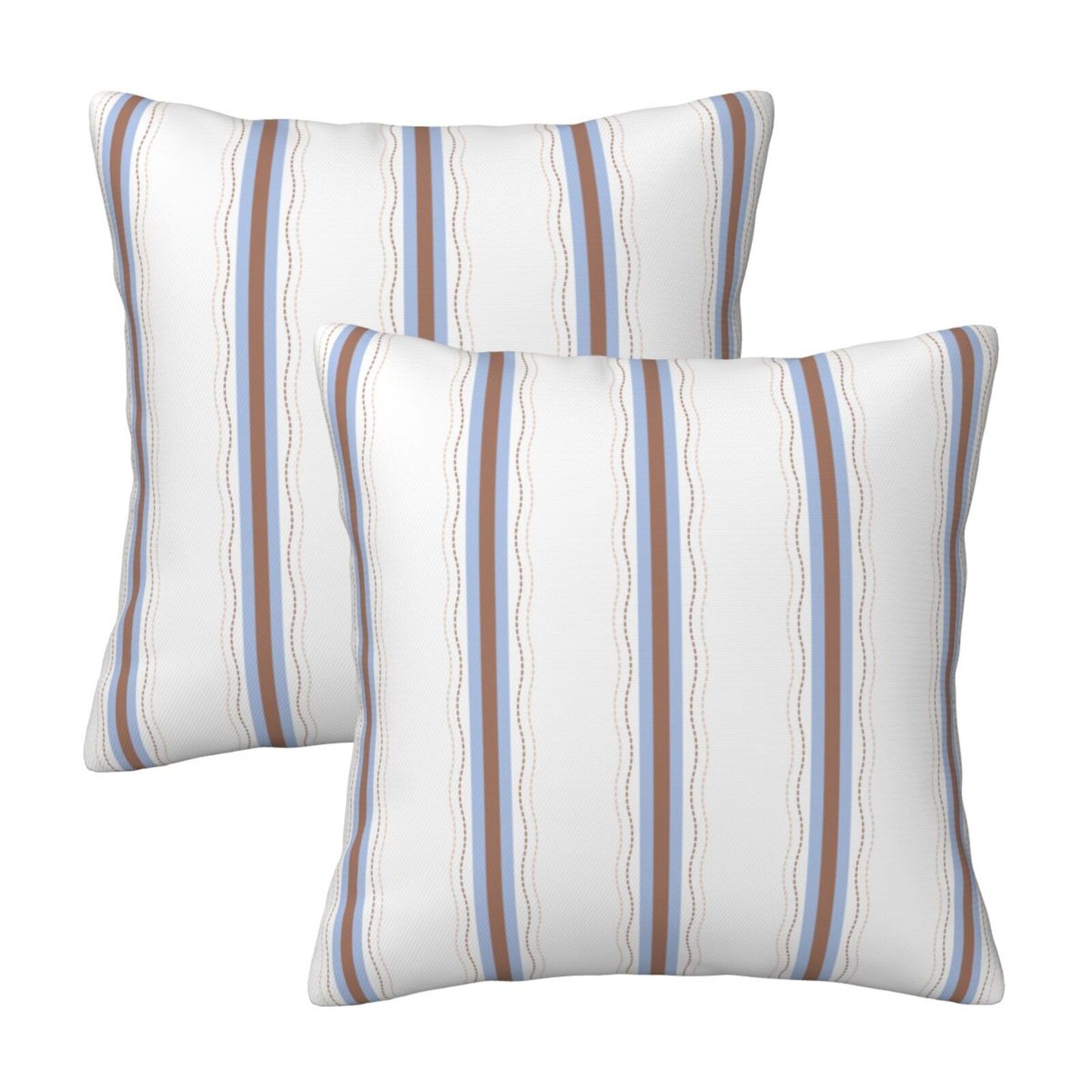 Striped Velvet Pillow Covers Set of 2 Modern Geometric Decorative Cushion Covers