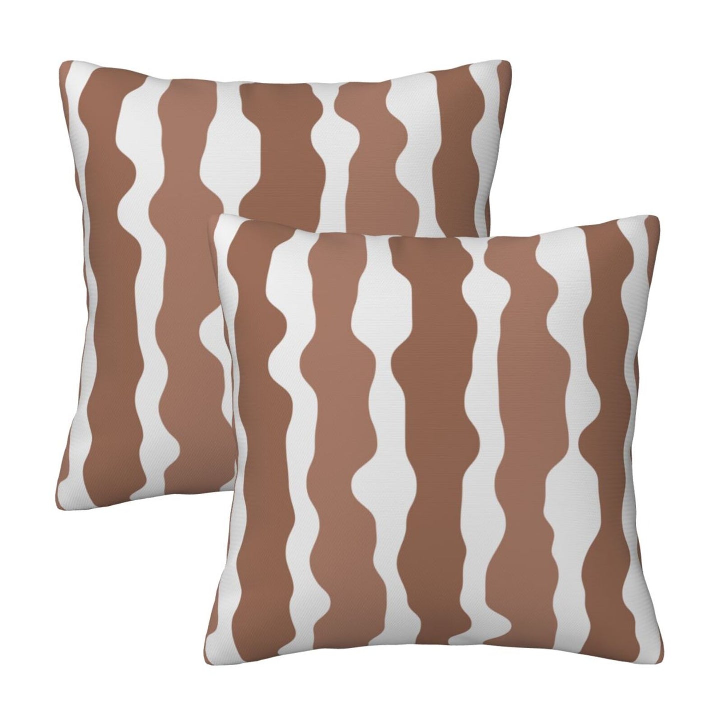 Striped Velvet Pillow Covers Set of 2 Modern Geometric Decorative Cushion Covers