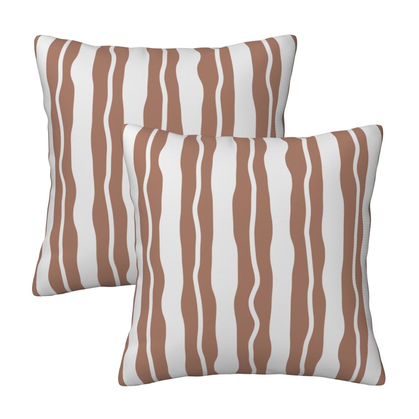 Striped Velvet Pillow Covers Set of 2 Modern Geometric Decorative Cushion Covers