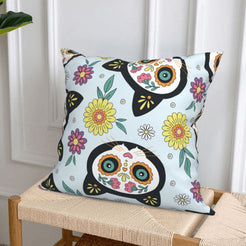 Decorative throw pillow covers 18x18 Set of 4 for sofa couch and living room decor