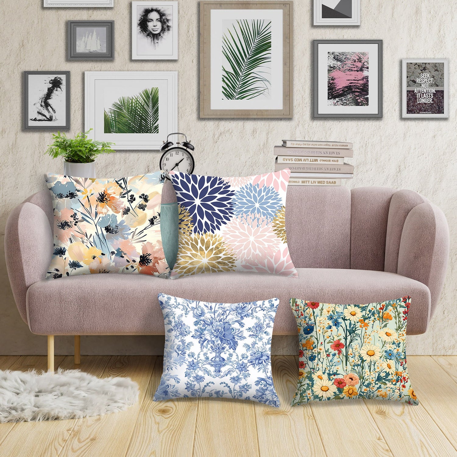 Spring & Floral Pillow Covers