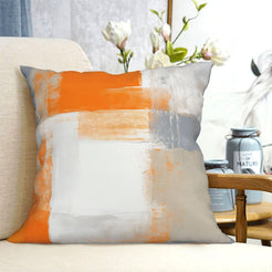 Abstract throw pillow covers 18x18 Set of 4 for sofa couch and living room decor