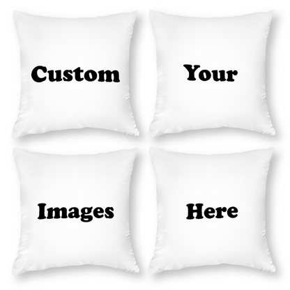 Custom Pillow Covers Add Own Photos to Design Personalized Decorative Cushion Covers Square Throw Pillowcases Customized Gift for Home Decor