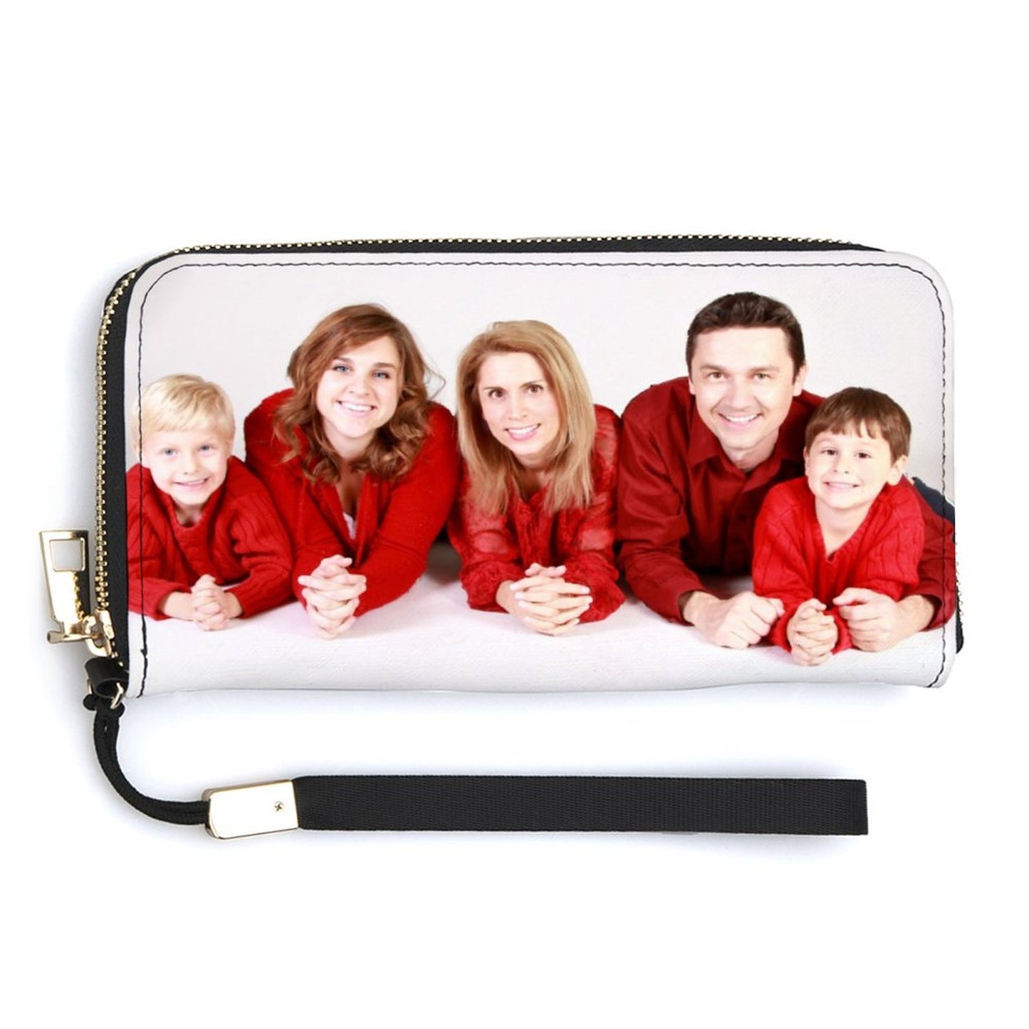 Personalized Own Photo Leather Wallet for Women Custom Purse Card Case Customized Gifts for Birthday Christmas Wedding