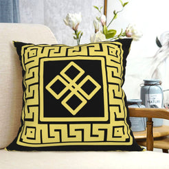 Geometric throw pillow covers 18x18 Set of 4 for sofa couch and living room decor