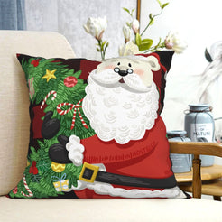 Plaid throw pillow covers 18x18 for sofa couch and living room decor