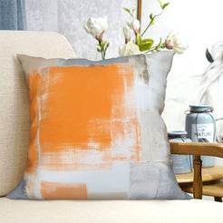 Abstract throw pillow covers 18x18 Set of 4 for sofa couch and living room decor