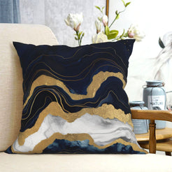 Abstract throw pillow covers 18x18 Set of 4 for sofa couch and living room decor