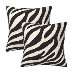 Velvet throw pillow covers 18x18 Set of 2 for sofa couch and living room decor