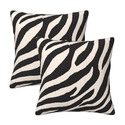 HOSTECCO Leopard Print Throw Pillow Covers Set of 2 Cheetah Print Pillow Cases Wildlife Velvet Decorative Cushion Covers for Sofa Couch Bedroom Living Room