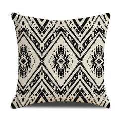 Boho throw pillow covers 18x18 Set of 4 for sofa couch and living room decor
