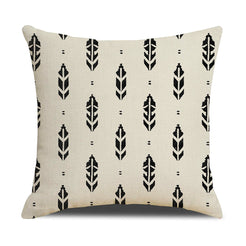 Boho throw pillow covers 18x18 Set of 4 for sofa couch and living room decor