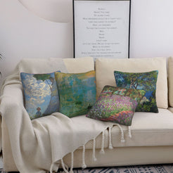 Decorative throw pillow covers Set of 4 for sofa couch and living room decor