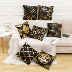 Christmas throw pillow covers 18x18 Set of 4 for sofa couch and living room decor