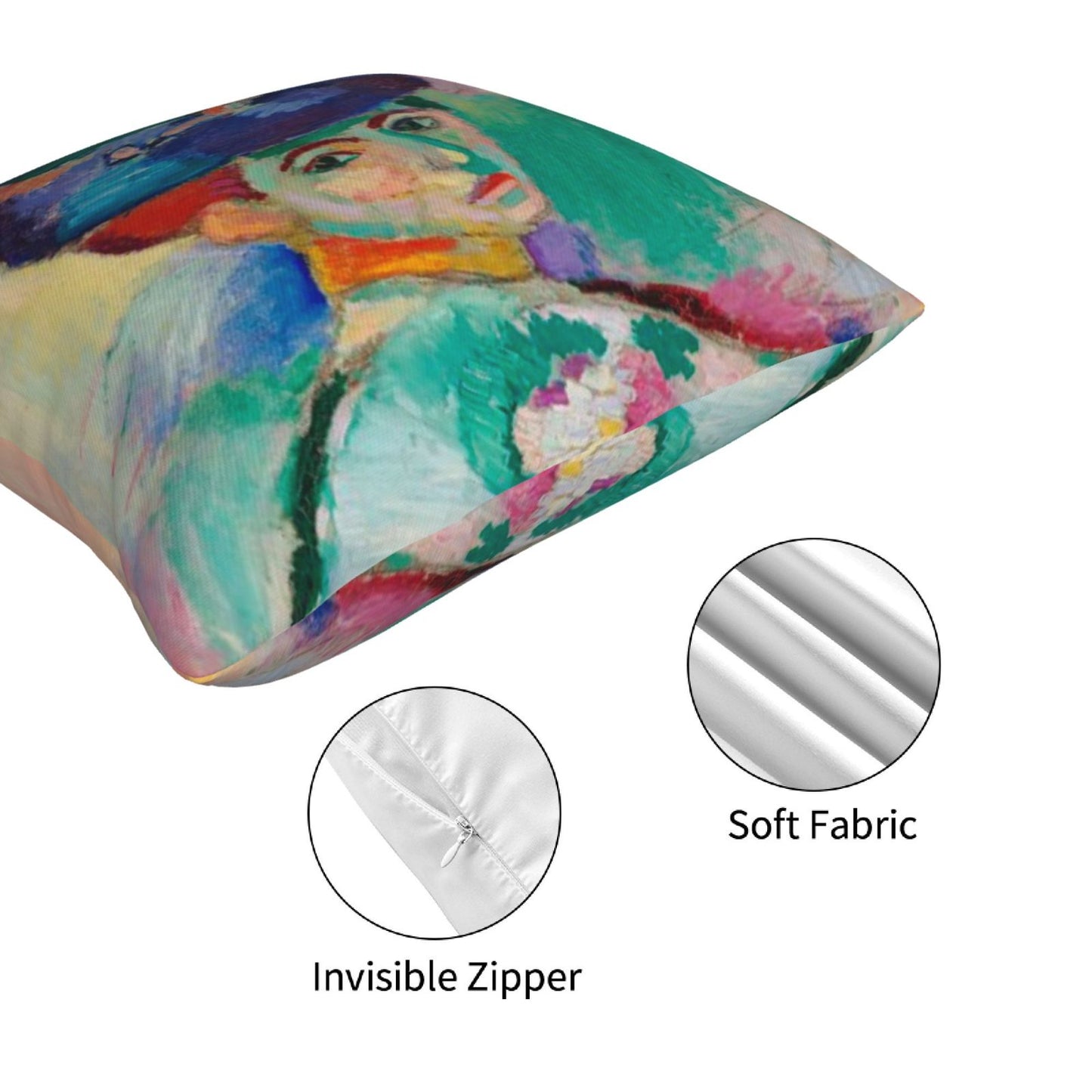 Henri Matisse Painting Pillow Covers 18x18 inch Set of 4