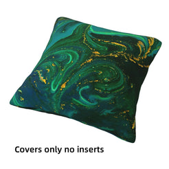 Abstract throw pillow covers 18x18 Set of 4 for sofa couch and living room decor