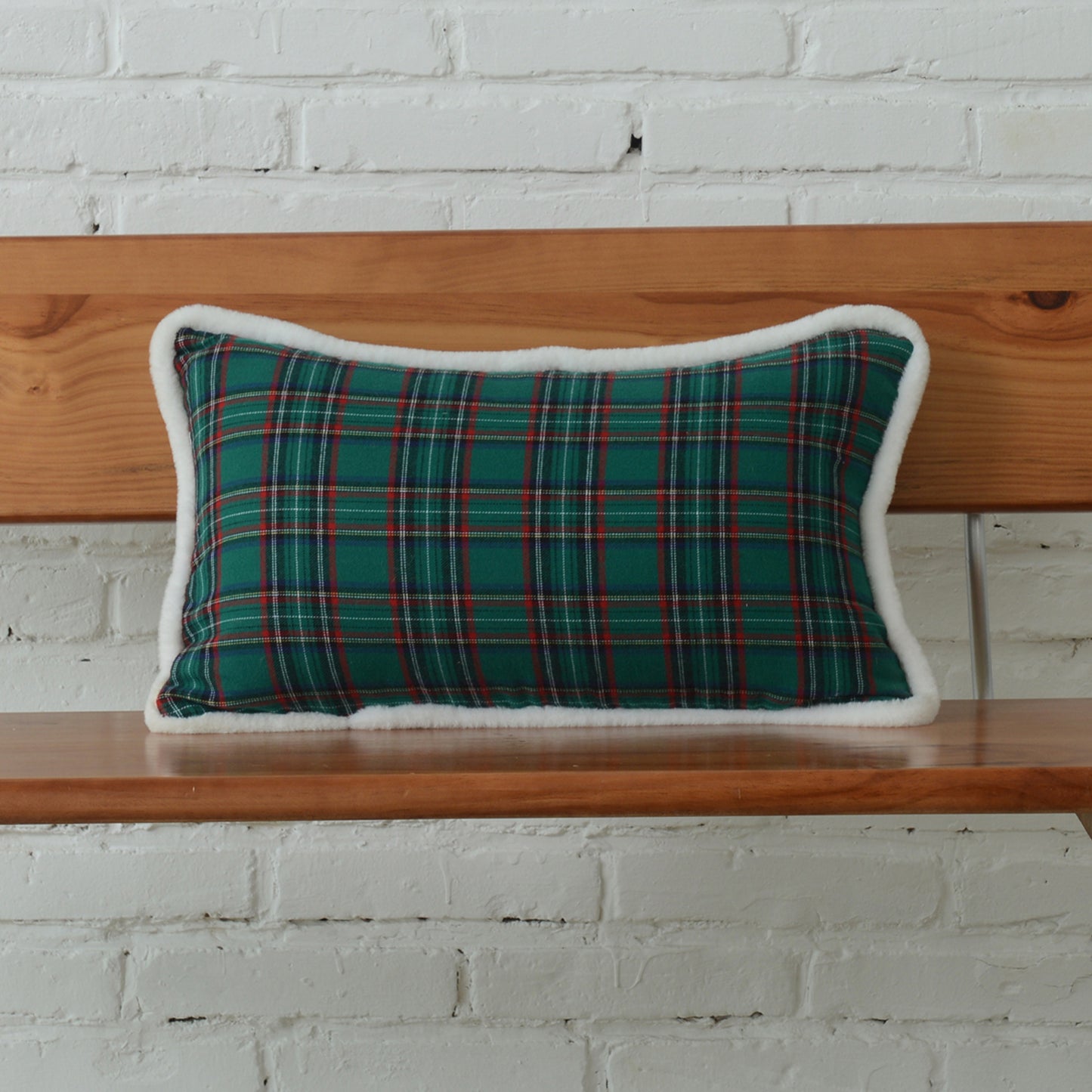 Plaid Pillow Covers Set of 2 Christmas Tartan Cushion Covers for Christmas Bedroom Decor