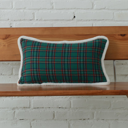 Plaid Pillow Covers Set of 2 Christmas Tartan Cushion Covers for Christmas Bedroom Decor