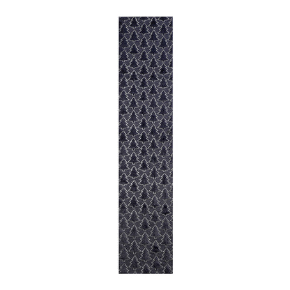 Christmas Tree Table Runner Winter Holiday Fur Decor for Kitchen Party Wedding Dining Table