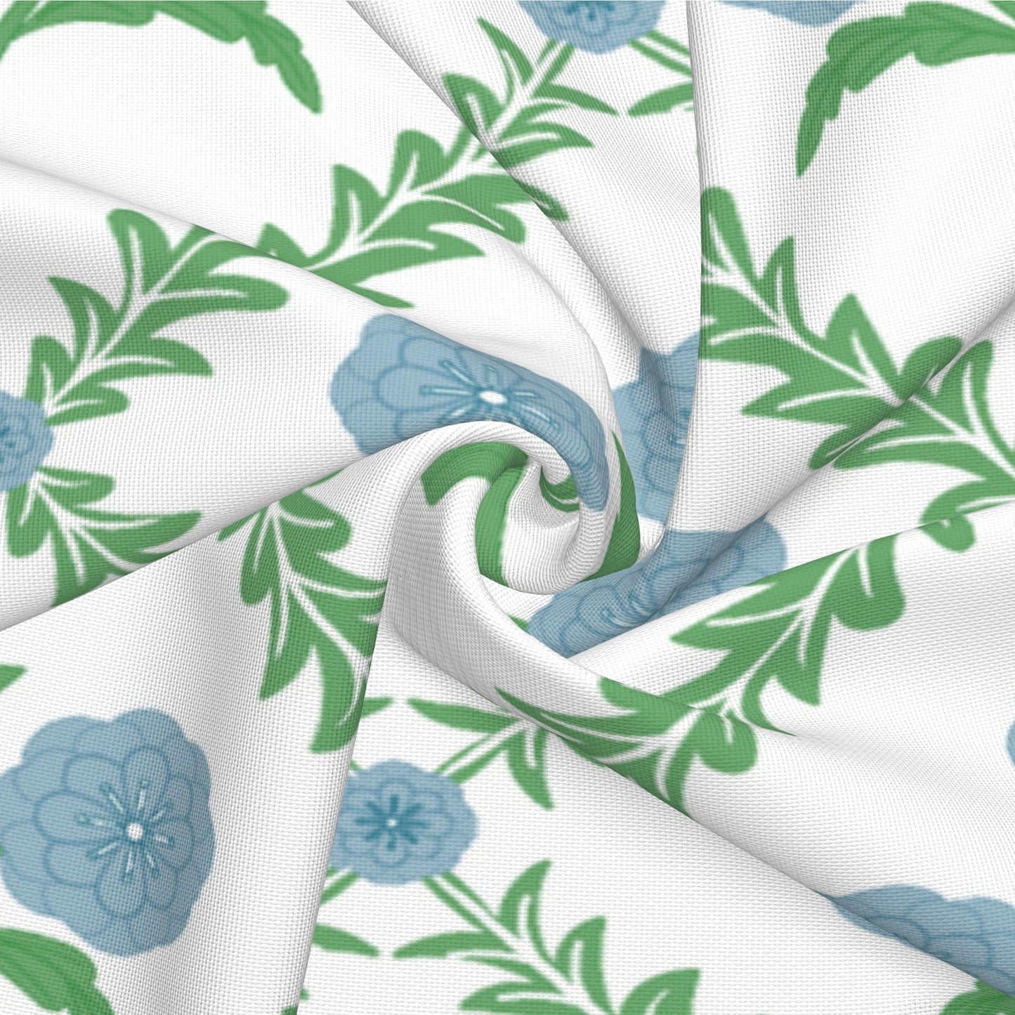 Block Print Floral Long Lumbar Pillow Covers, 14x36 Inch — Floral 4
