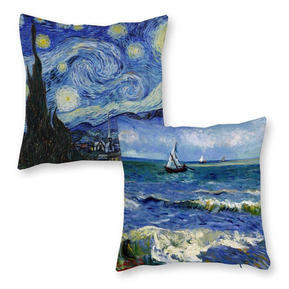 Art Print Pillow Covers, 26x26 Inch - Art Design 1