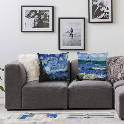 Art Print Pillow Covers, 26x26 Inch - Art Design 1
