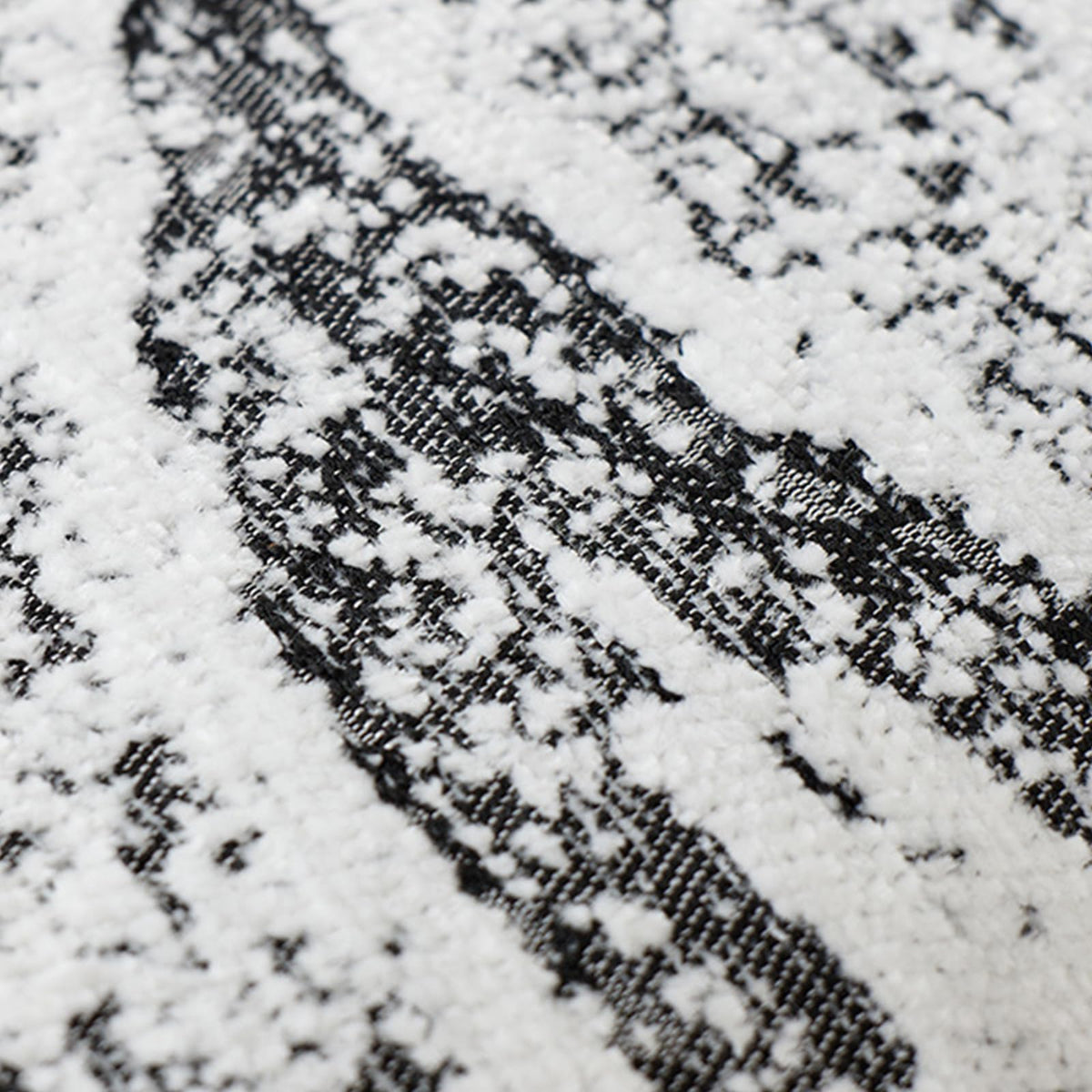 Abstract Marble Chenille Pillow Covers - Beige