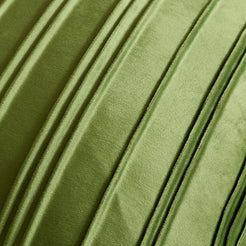Pinch-Pleat Velvet Pillow Covers - Sage Green
