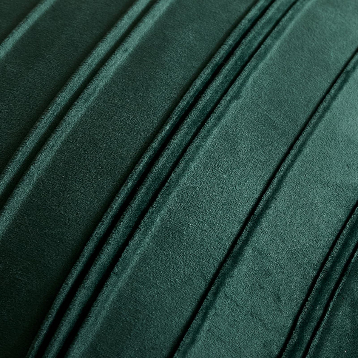 Pinch-Pleat Velvet Pillow Covers - Emerald Green