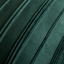 Pinch-Pleat Velvet Pillow Covers - Emerald Green